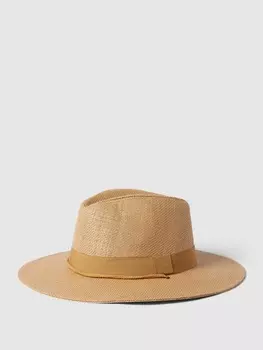 Соломенная шляпа с деталью лейбла модель "САФАРИ" Jack & Jones, песочный