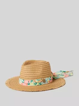Соломенная шляпа с лентой модель «OCEANS PANAMA HAT» Rip Curl, бежевый