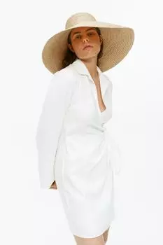 Соломенная шляпа с широкими полями ARKET