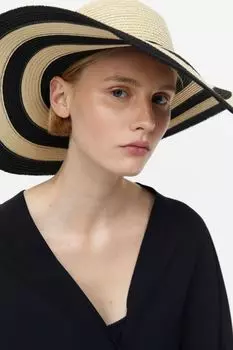 Соломенная шляпа с широкими полями H&M