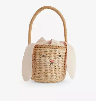 Соломенная сумка Bunny-Ears Meri Meri, бежевый