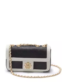 Соломенная сумка через плечо Anne Isla, черный