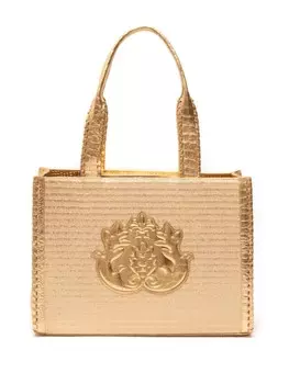 Соломенная сумка Maxi Tote Isla, золотой
