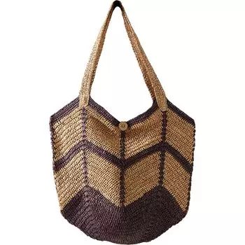 Соломенная сумка-тоут Mykonos Free People, мультиколор