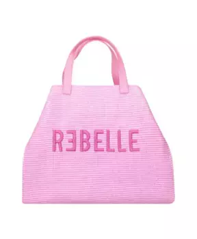 Соломенная сумочка Ashanti летняя мода Rebelle, розовый