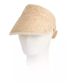 Соломенный карманный козырек Hat Attack, цвет Natural