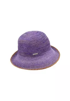 Соломенный колокольчик из рафии с доплатой 55355-0 SEEBERGER, цвет Amethyst/sand