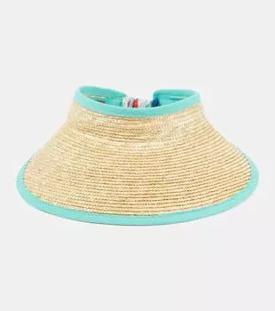 Соломенный козырек крючком Missoni, бежевый