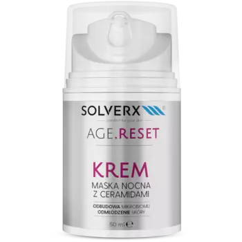 Solverx Age Reset крем-маска для лица на ночь, 50 мл