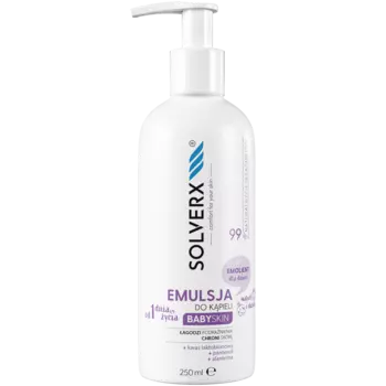 Solverx Baby Skin эмульсия для ванн детская, 250 мл