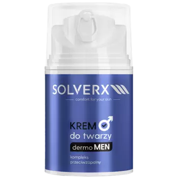 Solverx dermoMen крем для лица, 50 мл