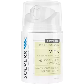 Solverx Dermopeel маска для лица с витамином С, 50 мл