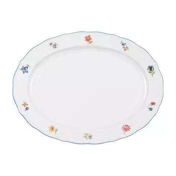 Sonata Nostalgia Тарелка сервировочная овальная 31х23 см Seltmann Weiden, красочный
