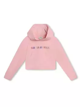 Sonia Rykiel худи с логотипом, розовый