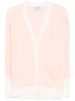 Sonia Rykiel кардиган с длинными рукавами, розовый