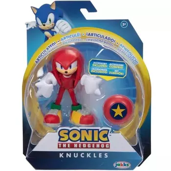 Sonic The Hedgehog Knuckles + фигурка Star Spring Jakks Pacific