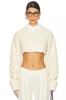 Сонни трикотажный топ Lioness, белый