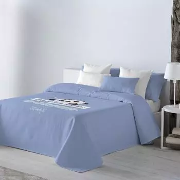 Сонное хлопковое одеяло Mr. Wonderfulful Mr. Wonderful, синий