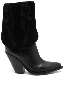 Sonora 100 мм сложенные сапоги, черный