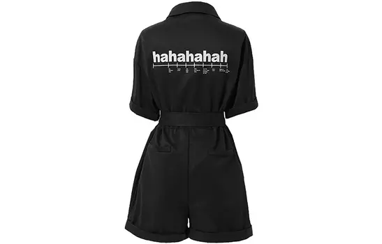 SOON FLOWER Женские шорты карго, черный