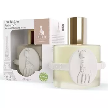 SOPHIE LA GIRAFE Классическая парфюмированная вода для ухода за кожей младенцев и детей от 0 лет с успокаивающим цветочным ароматом 50 мл