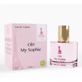 Sophie La Girafe Oh! My Sophie Eau De Toilette Perfume For Mother And Children Over 5 Years 50ml