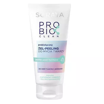 Soraya Гель-пилинг для умывания Probio Clean пробиотический для жирной и комбинированной кожи 150мл