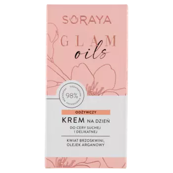 Soraya Glam Oils питательный дневной крем для лица, 50 мл