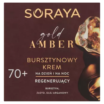 Soraya Gold Amber Янтарный крем для лица 70+ на день и ночь, 50 мл
