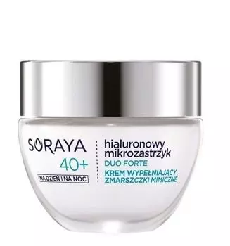 Soraya Hialuronowy Mikrozastrzyk Duo Forte 40+ крем для лица, 50 ml