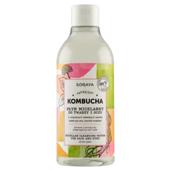 Soraya Kombucha мицеллярная вода для лица, 400 мл