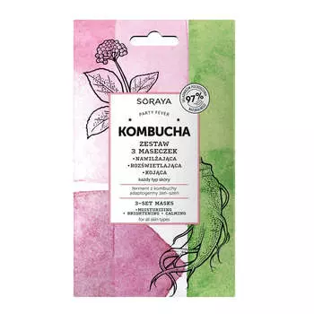 Soraya Комбуча набор из 3 масок 3x8мл