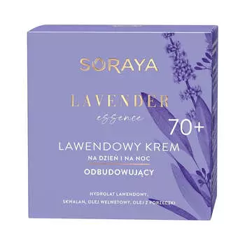 Soraya Lavender Essence 70+ лавандовый восстанавливающий дневной и ночной крем 50мл