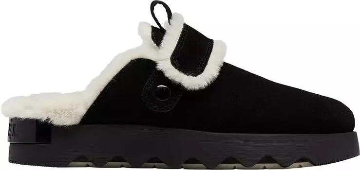 Sorel Женские замшевые уютные сабо VIIBE, черный