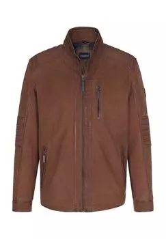 СОРЕНТЕЛЛО кожаная куртка BABISTA, оранжевый