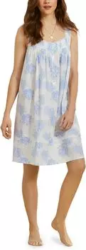 Сорочка без рукавов Eileen West, цвет Blue Hydrangea