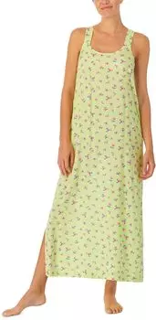 Сорочка макси без рукавов Sanctuary, цвет Lime Floral