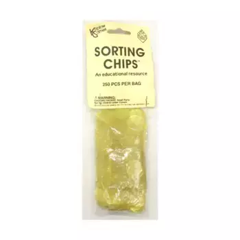 Сортировочные чипсы - желтые (250), Pawns, Playing Cards, Timers & Spinners