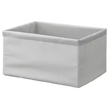 Сортировочный ящик, серый/белый, 26x34x18 см, BAXNA IKEA