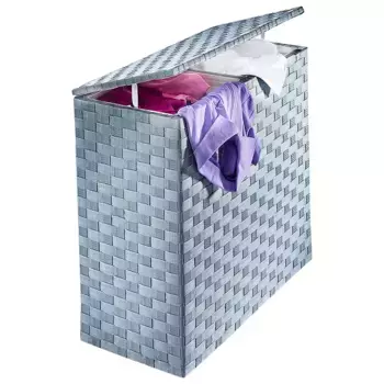 Сортировщик для белья, нейлоновая оплетка, высота 64 см Locker, серый