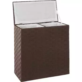 Сортировщик для белья, плетеный нейлон, высота 64 см Locker, коричневый