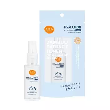 SoS Hyaluron pH Balancing Toner Mist 50 мл. (Спрей с добавлением тонера), Clear