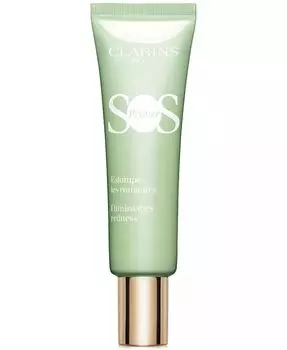 SOS Корректирующая цвет и увлажняющая основа под макияж Clarins, цвет Green