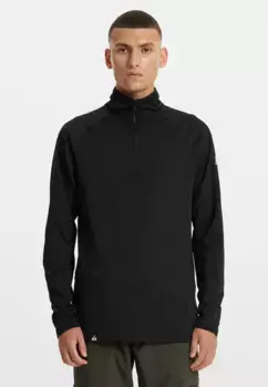 SOS вязаный свитер "Ясна" с дышащими свойствами, черный