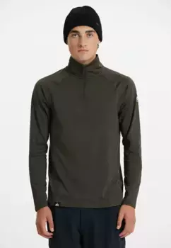 SOS вязаный свитер "Ясна" с дышащими свойствами, черный