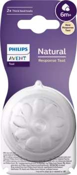 Соска для питья Natural Response силиконовый размер. 6 с 6 месяцев 1 шт. Philips