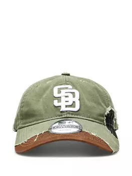 Состаренная кепка Spencer Badu, зеленый