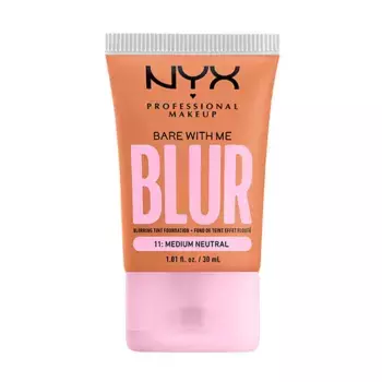 Составляют основу Bare With Me Blur Nyx Professional Make Up, цвет medium neutral