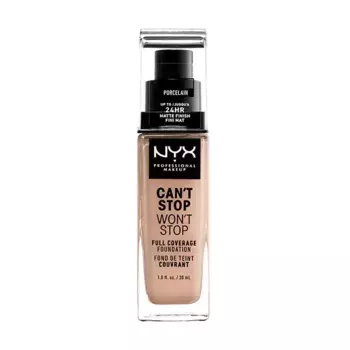 Составляют основу Can't Stop Won't Stop Foundation Nyx Professional Make Up, цвет light ivory