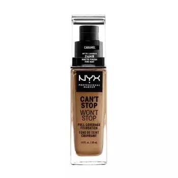 Составляют основу Can't Stop Won't Stop Foundation Nyx Professional Make Up, цвет nutmeg